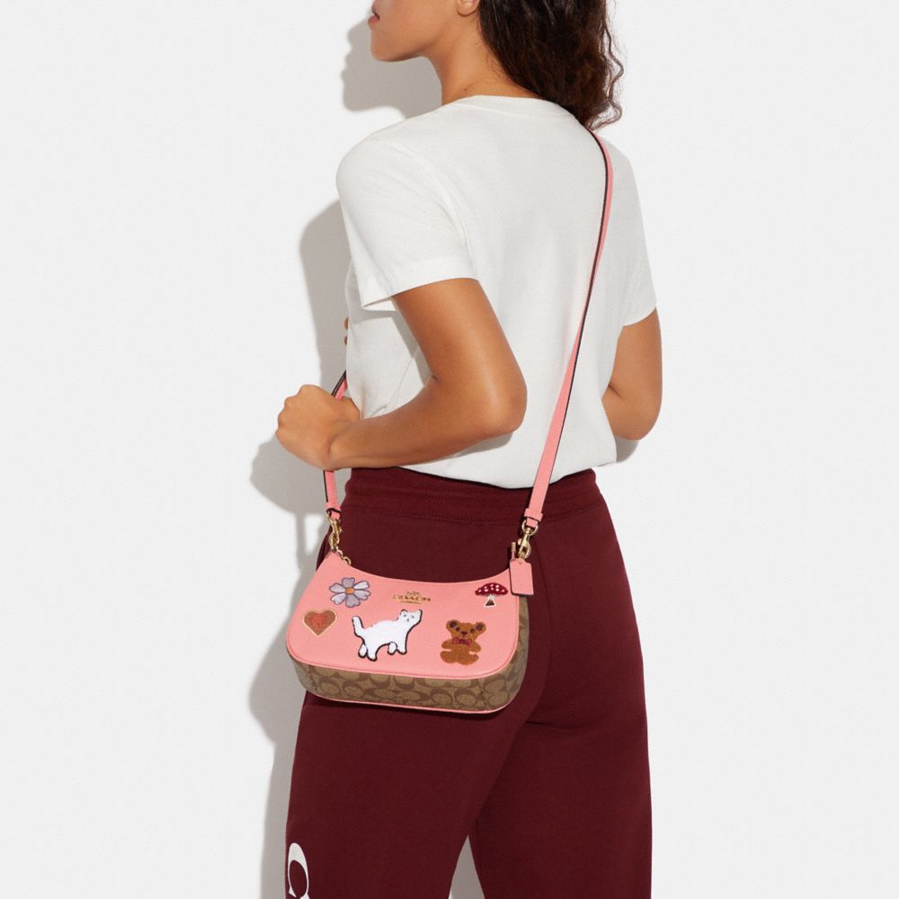 Coach Outlet Teri Shoulder Bag in Pink