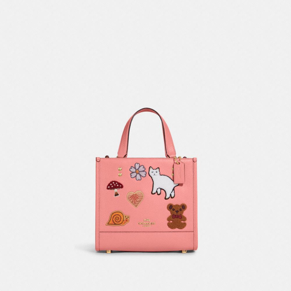 Coach City Tote in Signature Canvas with Candy Print