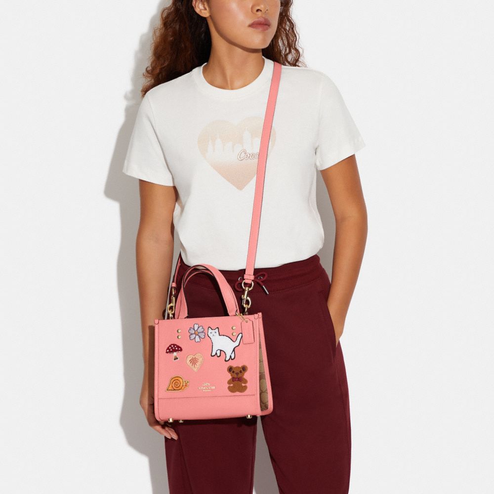 Dempsey Tote Bag 22 With Creature Patches
