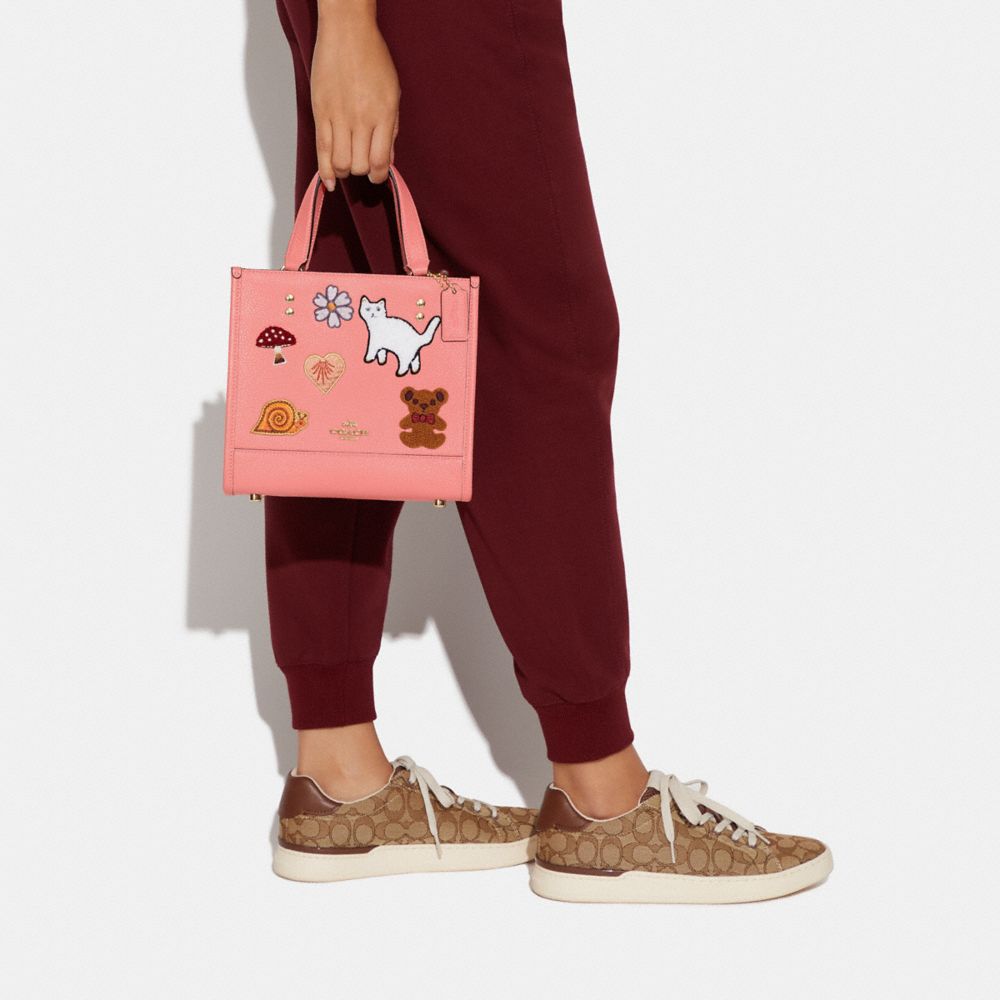 Dempsey Tote Bag 22 With Creature Patches