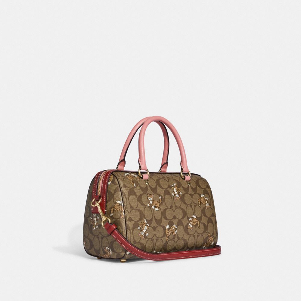 Coach Nolita 19 in Signature Canvas with Dancing Kitten Print