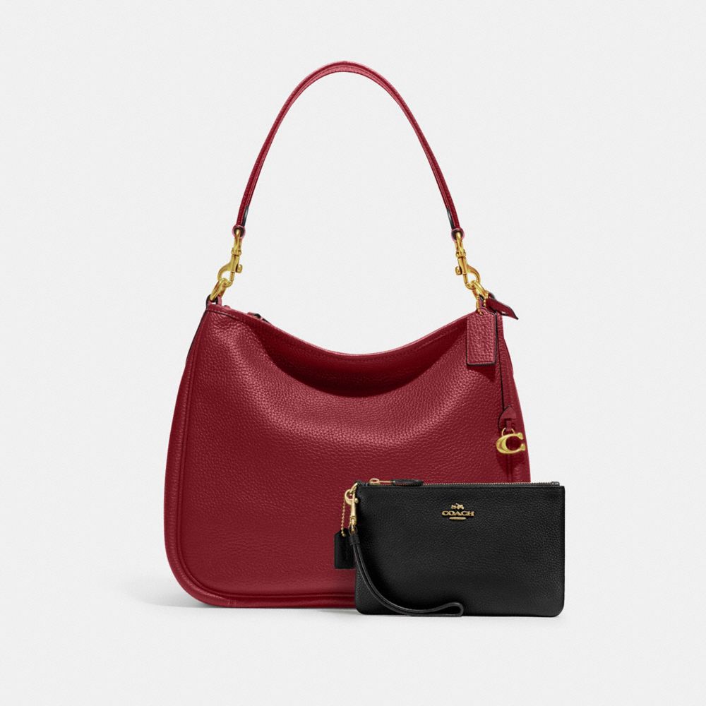 Coach discount clutch red