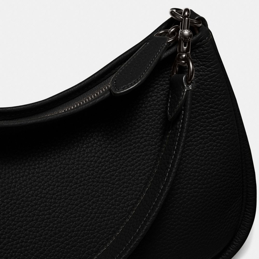 Genuine Pebble Leather Crossbody Bag - Liz Santos Style LLC