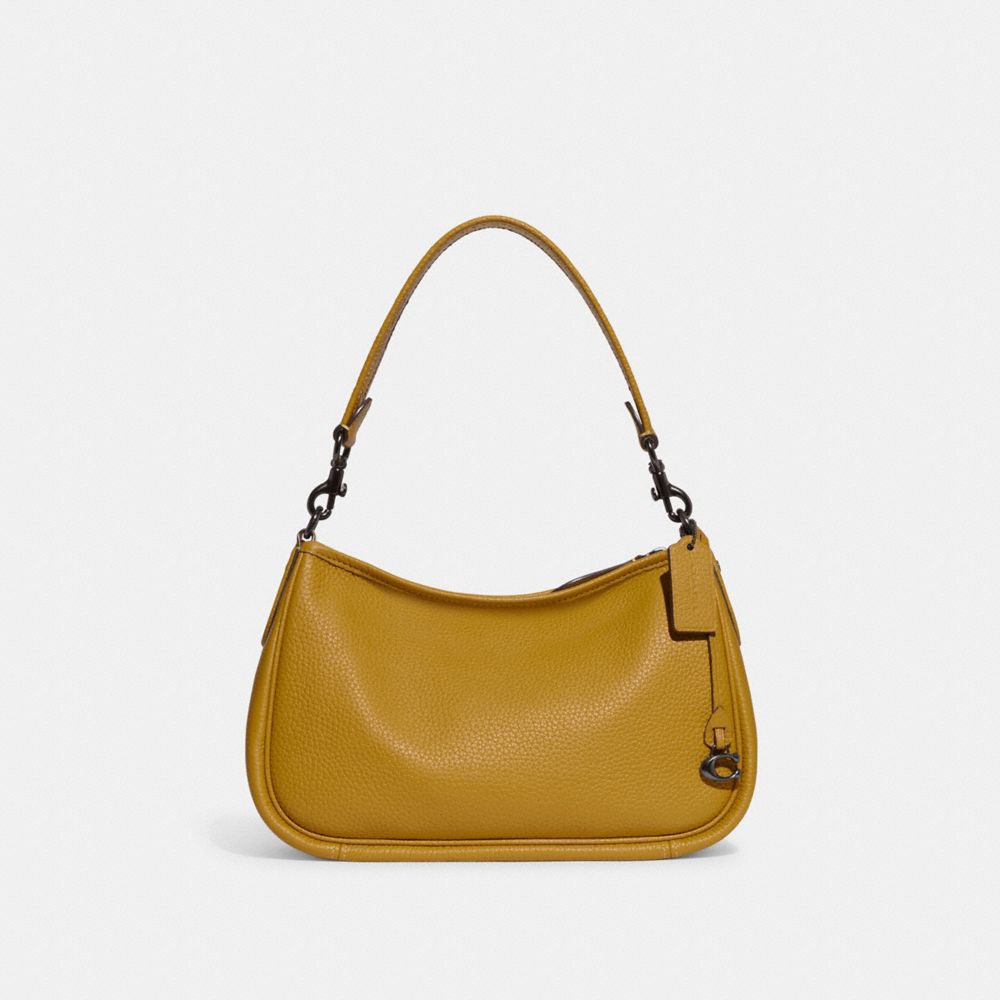 COACH®,Cary Crossbody Bag,Leather,Hobo,Logo,Metal,Casual,,Front View