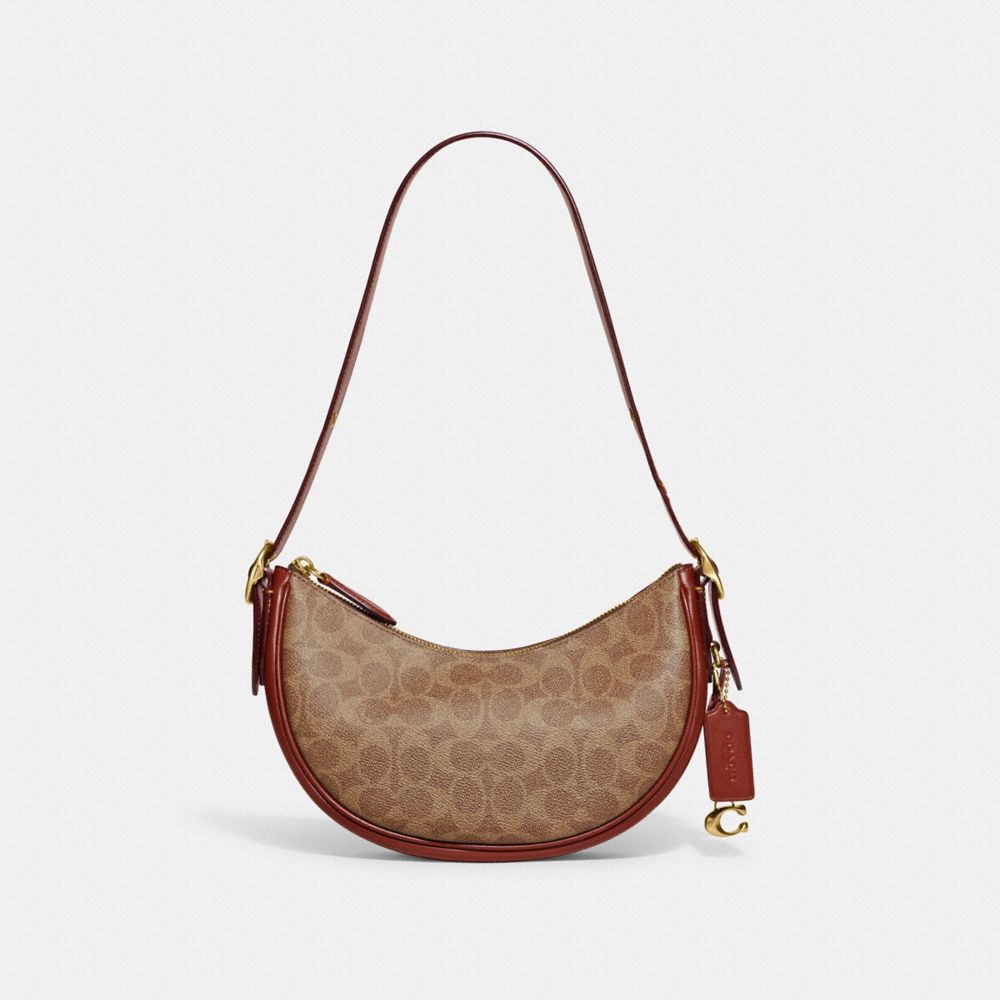 NEW MONOGRAM half-moon shape tote bag – LOUIS QUATORZE