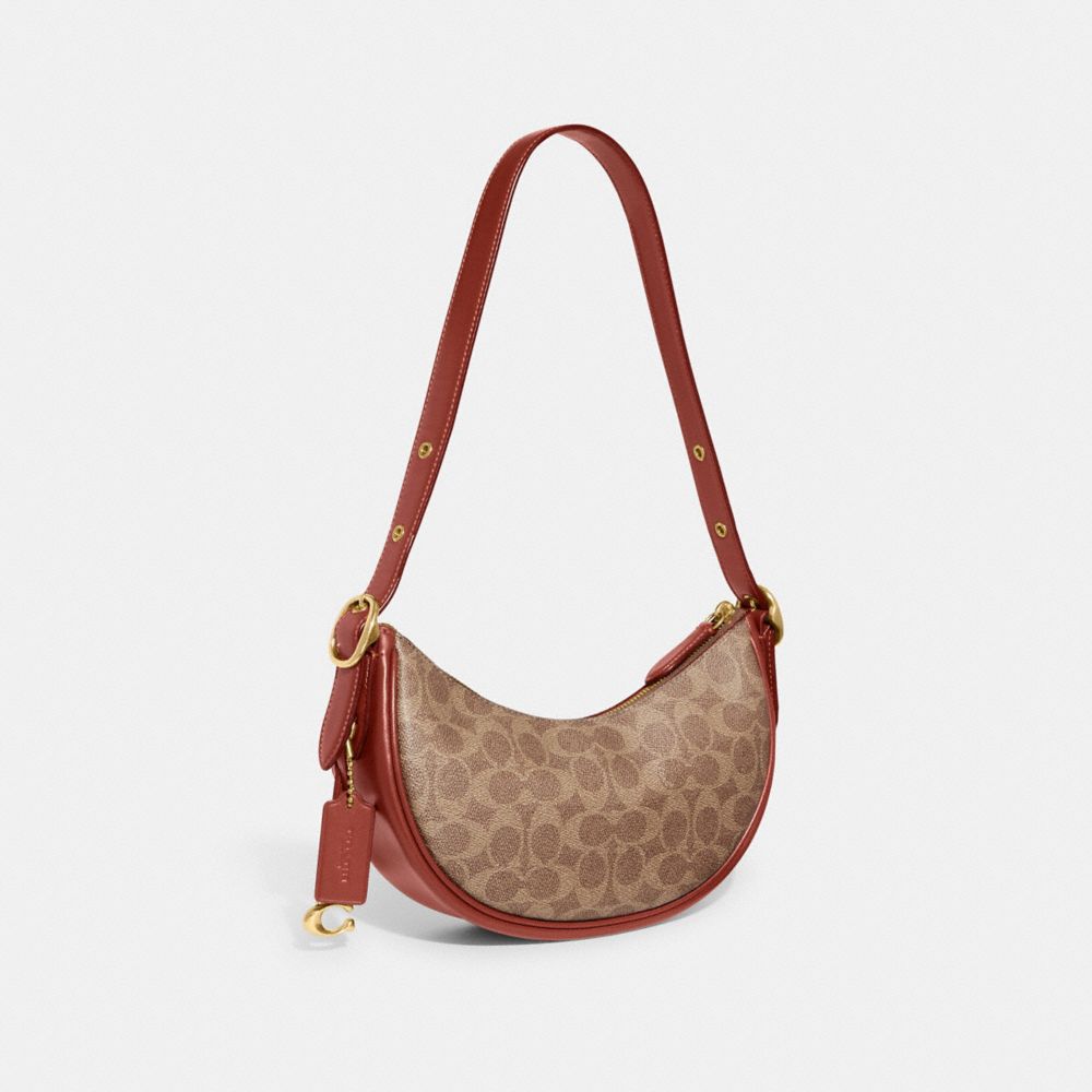 Luna Shoulder Bag In Signature Canvas