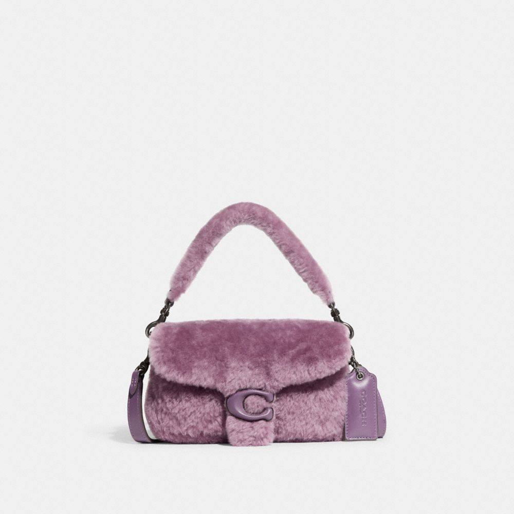 COACH®: Pillow Tabby Shoulder Bag 18 In Shearling