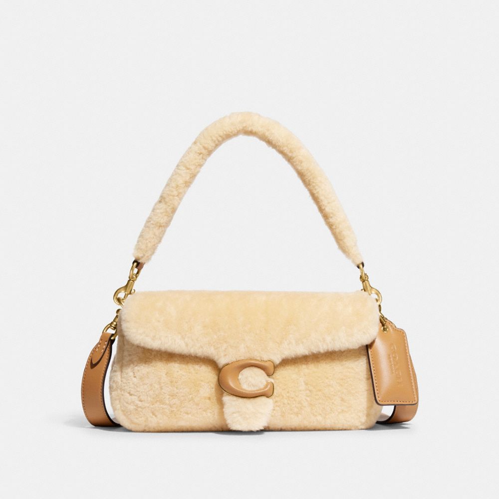 COACH®: Pillow Tabby Shoulder Bag 26 In Shearling