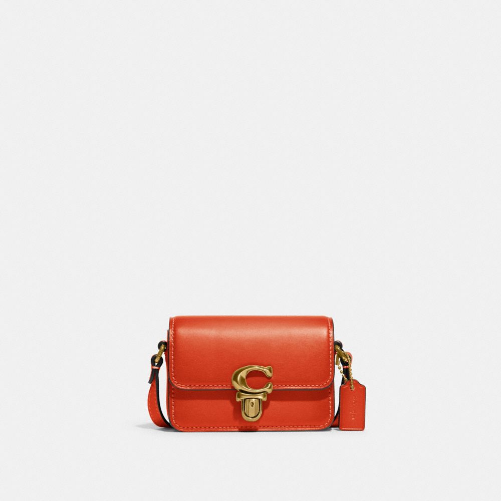 Coach orange sling bag sale