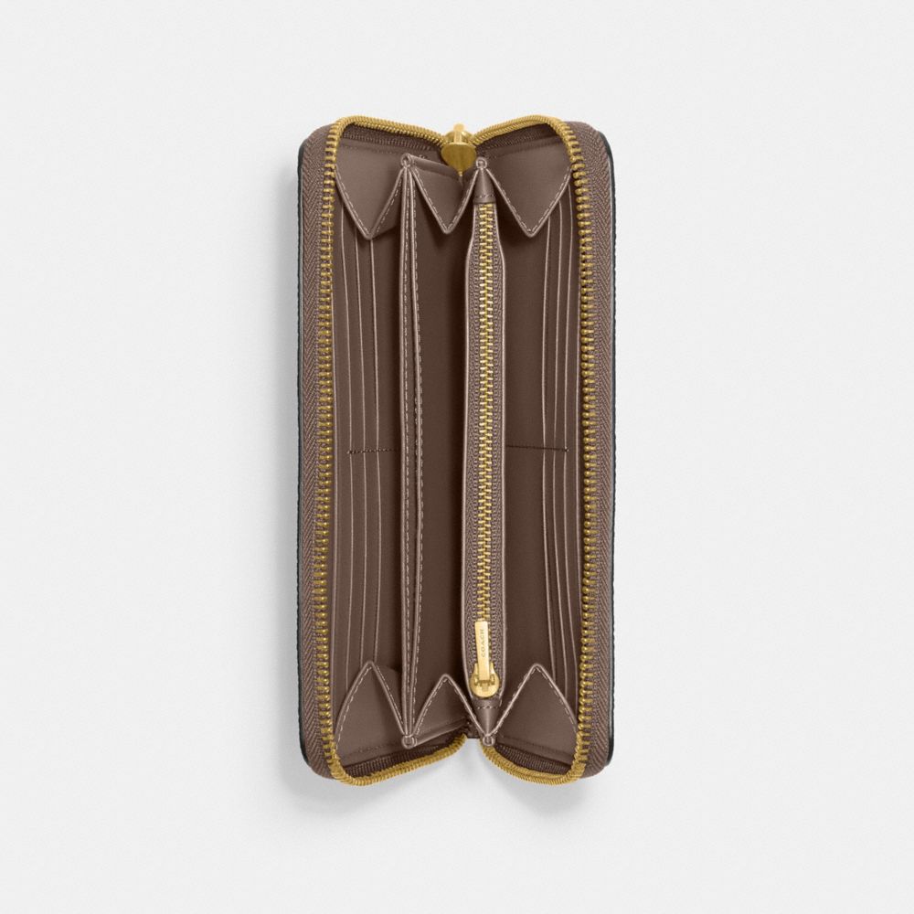 MOMページcc489グリーン COACH® Outlet | Accordion Zip Wallet