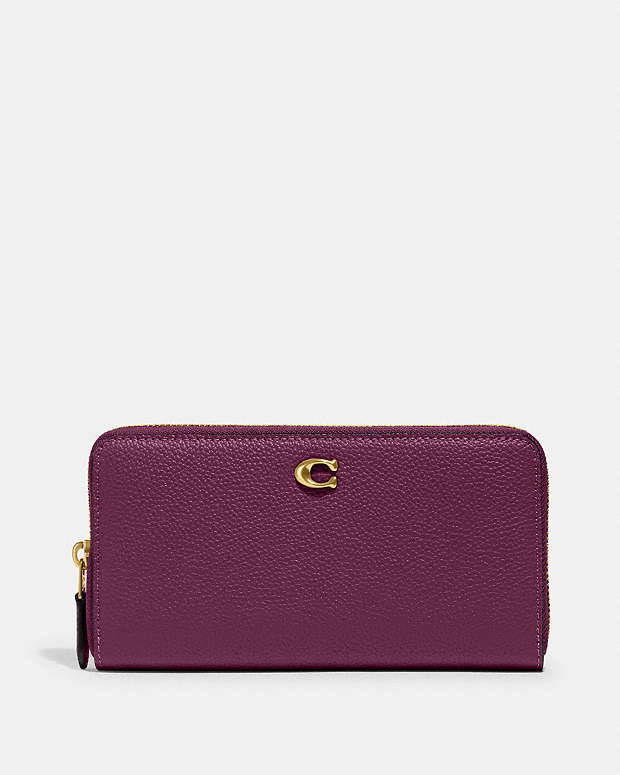 公式】COACH – コーチ | アコーディオン ジップ ウォレット | 長財布