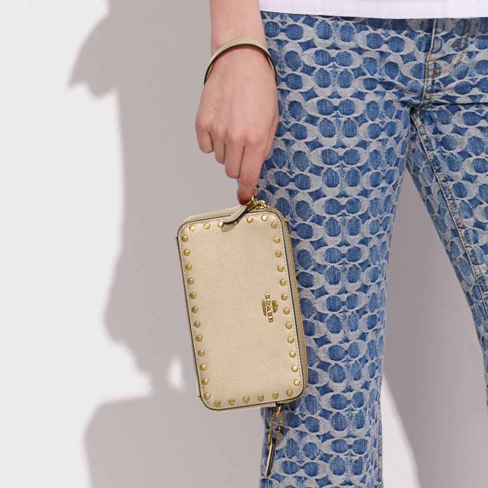 Kira Crossbody Bag With Rivets