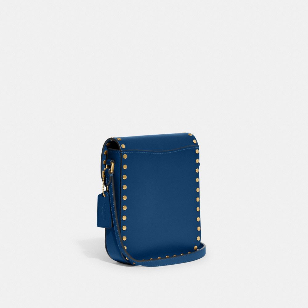 COACH Tall Studio Crossbody With Rivets