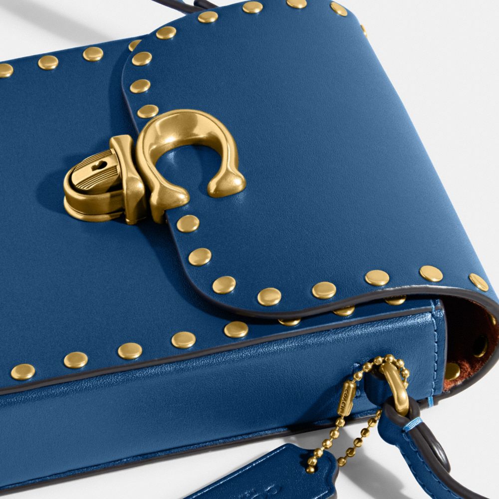 COACH Tall Studio Crossbody With Rivets