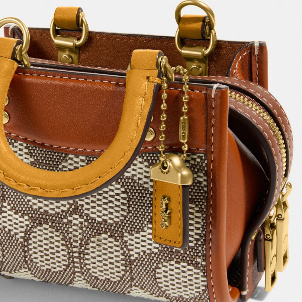 NEW! Coach Rogue Charm Review (Micro Rogue Bag DIY) 