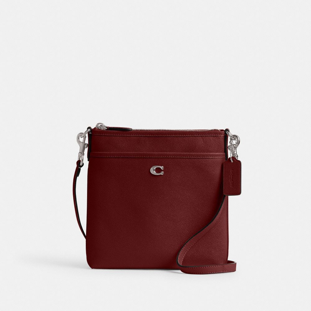 Coach messenger leather crossbody bag on sale