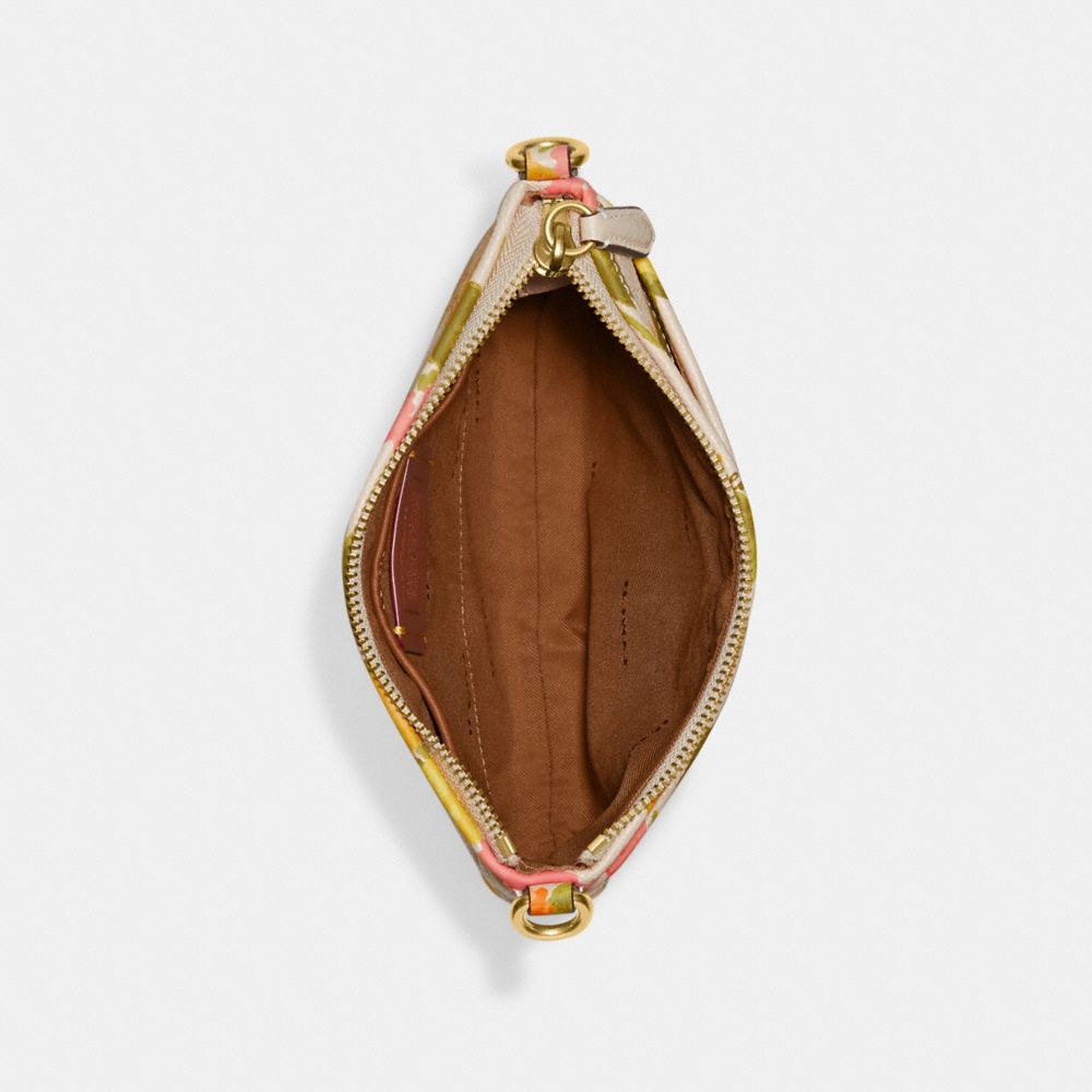 Kitt Messenger Crossbody Bag With Floral Print