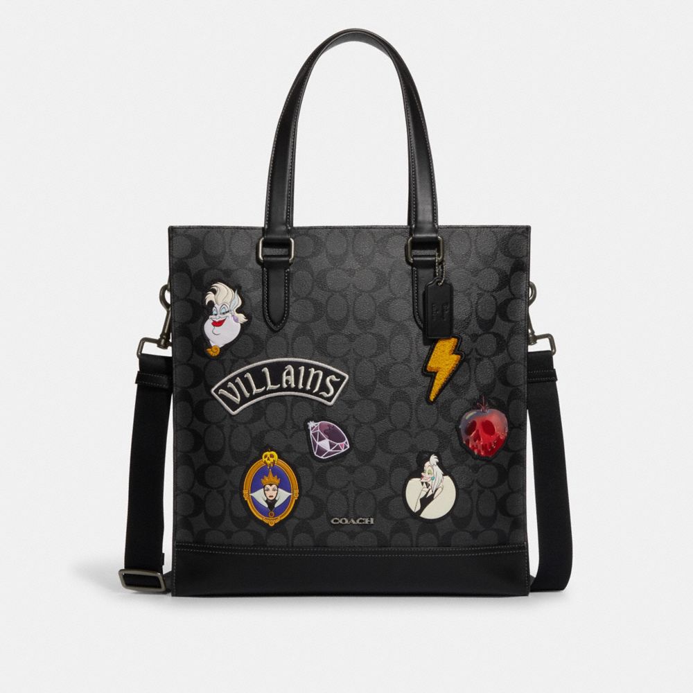 COACH®  Disney X Coach Graham Structured Tote In Signature Canvas