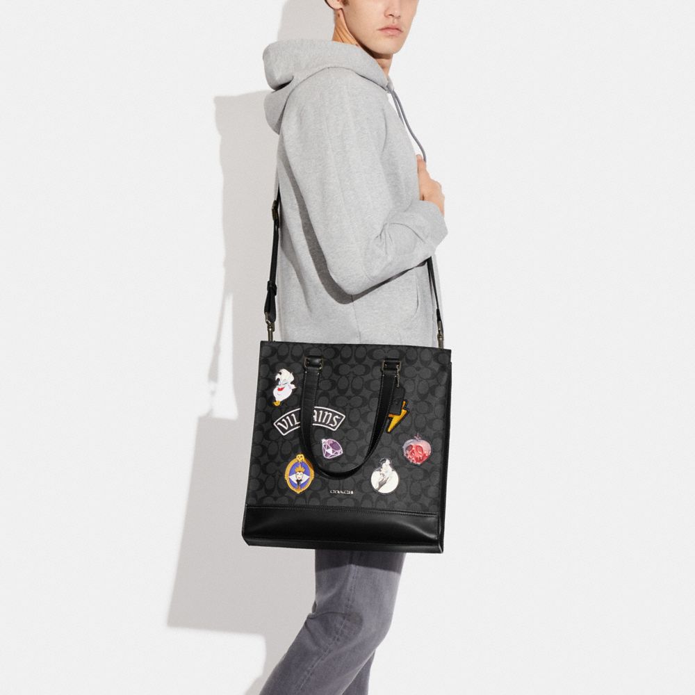 COACH®  Graham Structured Tote With Coach Monogram Print