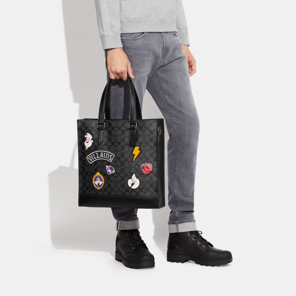 COACH®  Disney X Coach Tote With Villains Motif