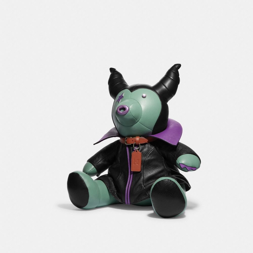 Coach x Disney Villains Maleficent Collectible Bear Plush New