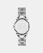 COACH®,GREYSON WATCH, 28MM,Stainless Steel,Two Tone,Back View
