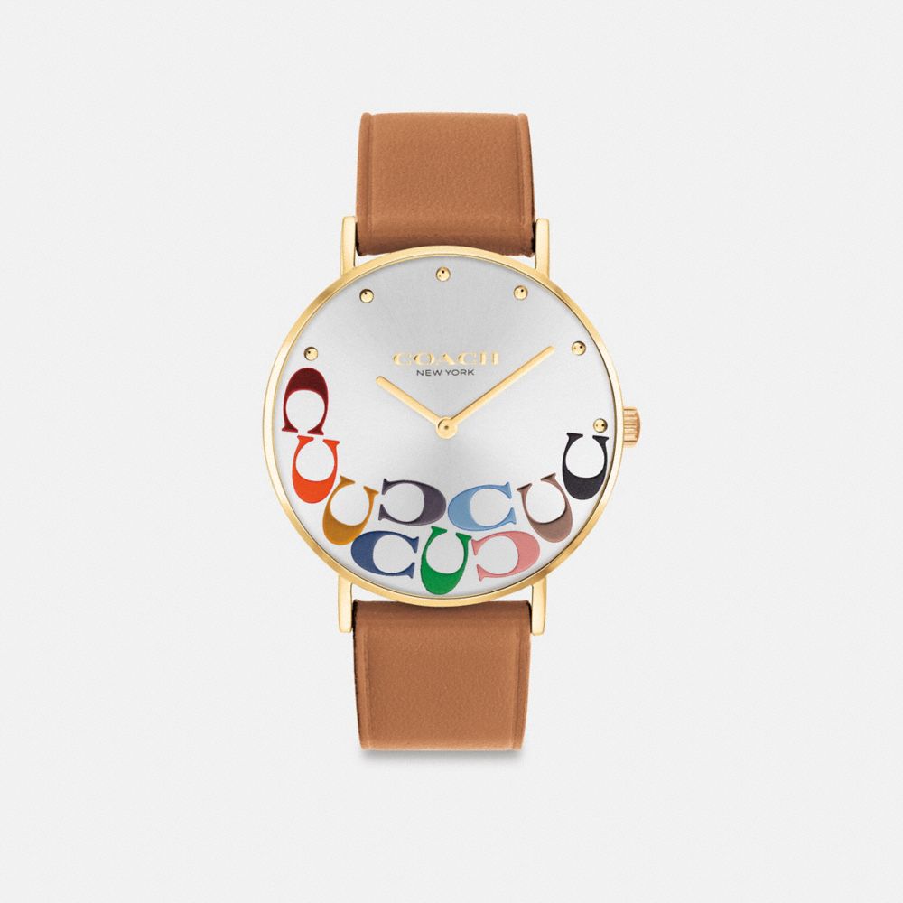 Coach women's best sale perry watch