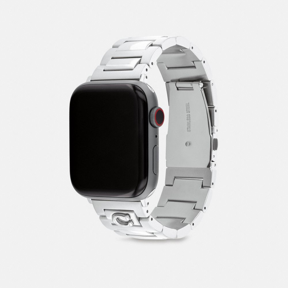 COACH®,Apple Watch® Strap, 42 Mm And 44 Mm,,Angle View
