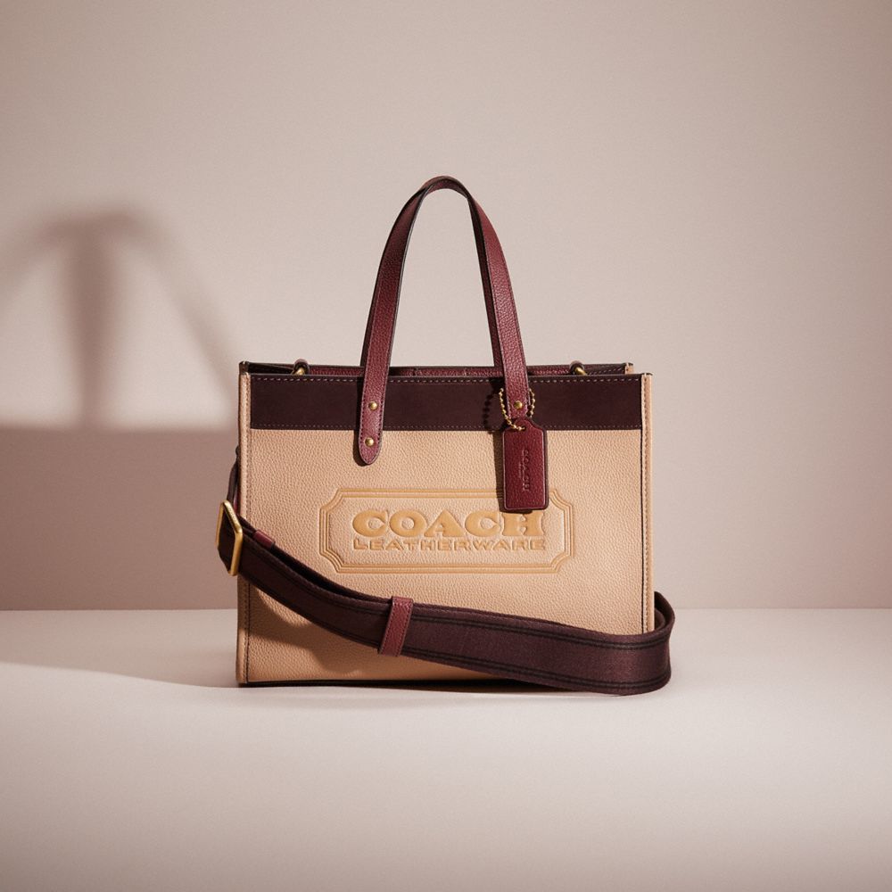 COACH®  Field Tote 30 In Colorblock With Coach Badge