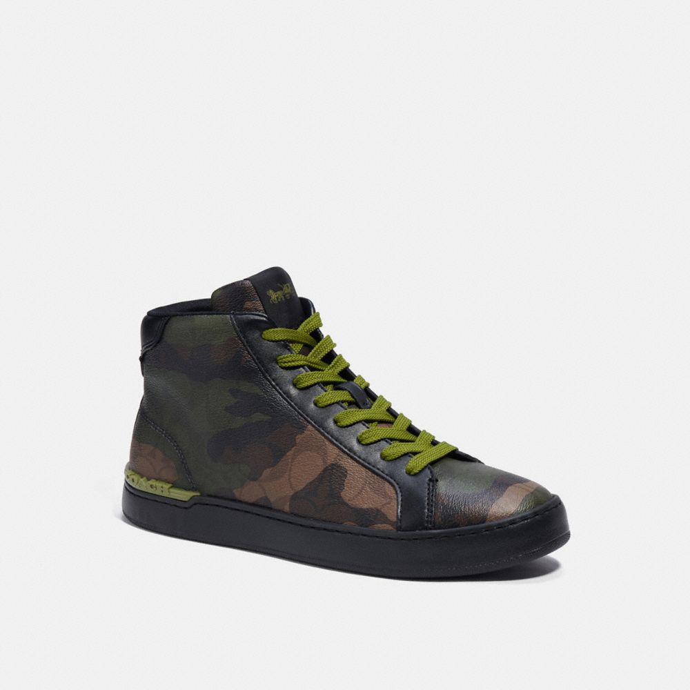 Green Camo Signature Bag - Travel Sneaker Backpack