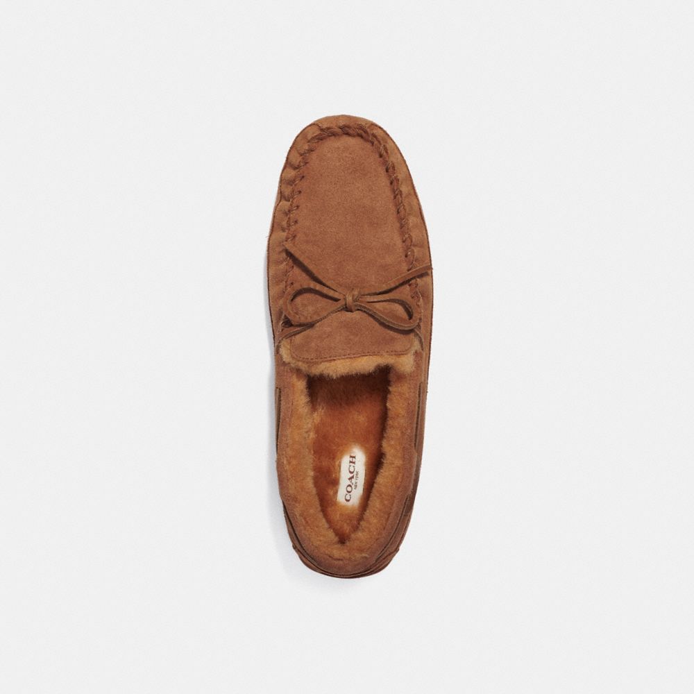 COACH® Outlet | Fleece Shearling Moccasin