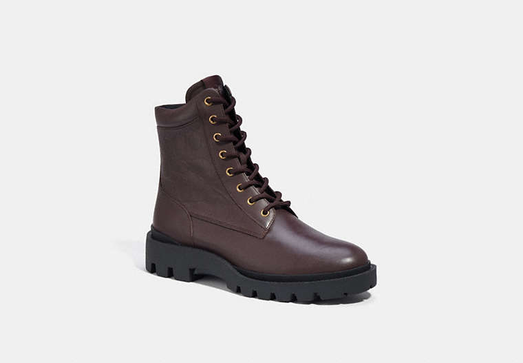 COACH®,CITYSOLE BOOT,Oxblood,Front View