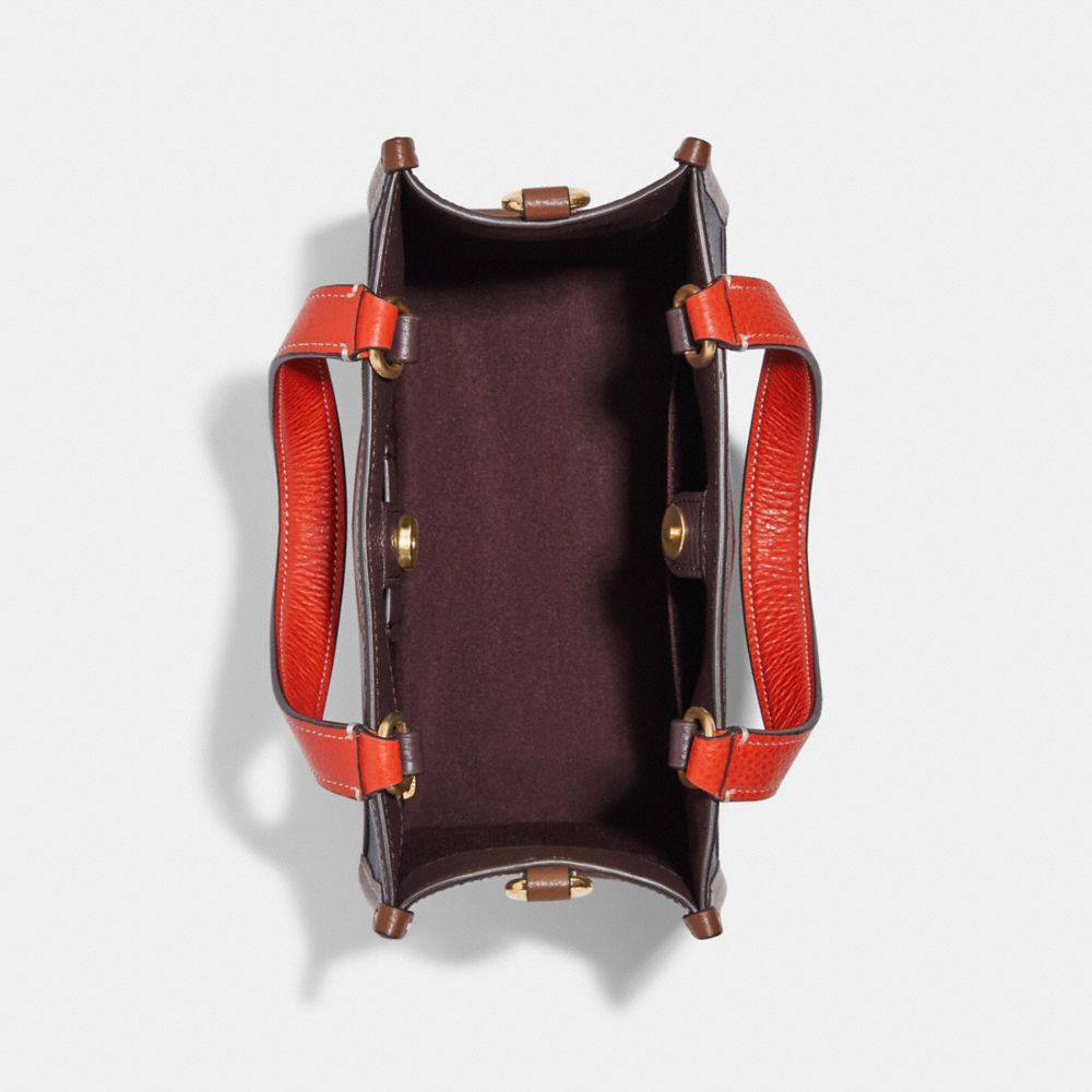 Cabas Dempsey 22 en toile signature avec imprimé Hérisson