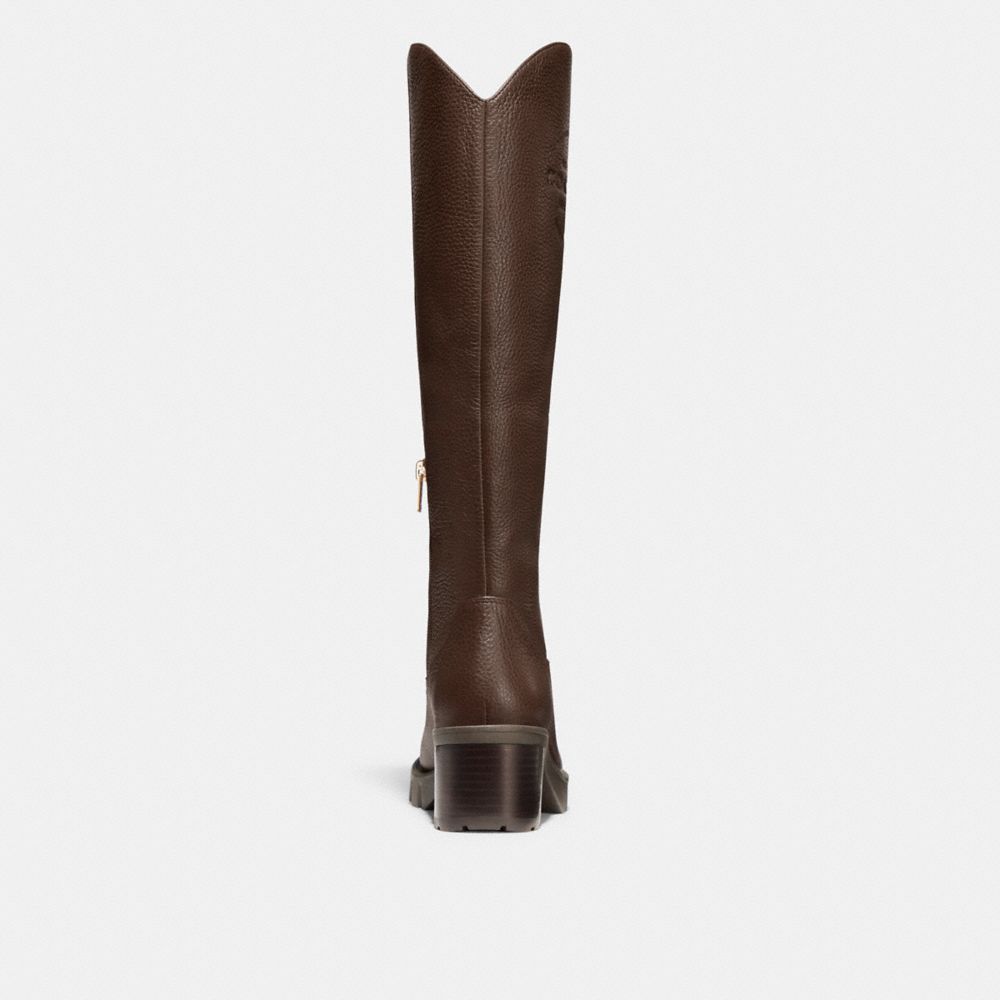 COACH®,CIARA BOOT,Walnut Brown,Alternate View