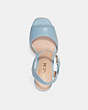 COACH®,MARLA SANDAL,Leather,Waterfall,Inside View,Top View
