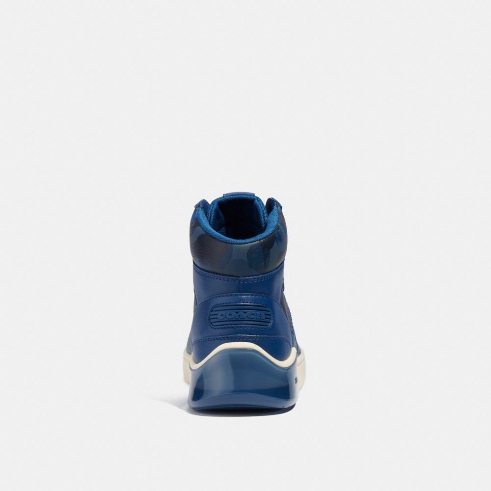 Citysole High Top Sneaker With Camo Print