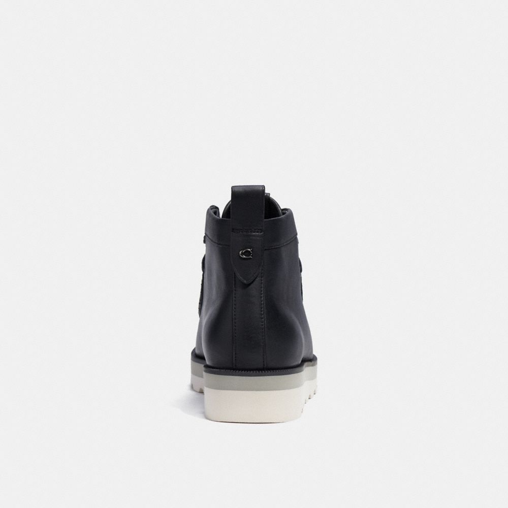 COACH®,Chukka Boot In Signature Jacquard,Black,Alternate View