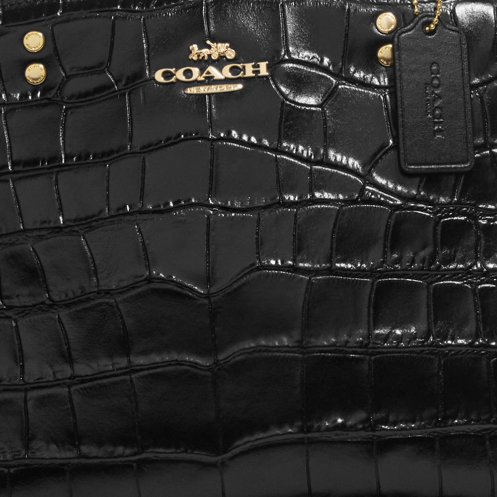 Coach hot sale alligator handbag