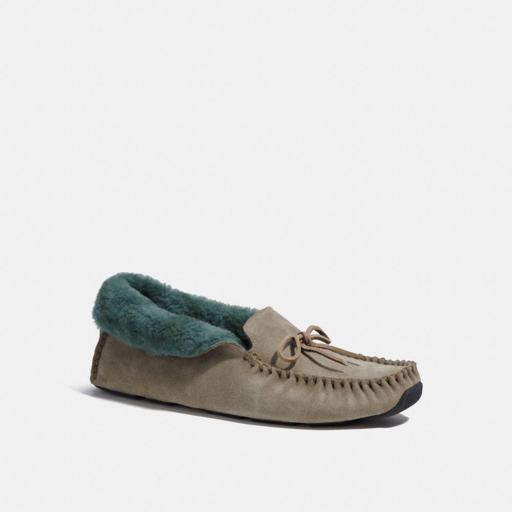 Coach 2025 moccasin slippers