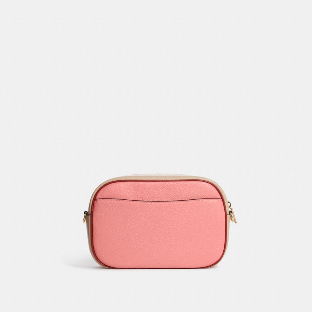 COACH Rose Pink Leather Camera Bag