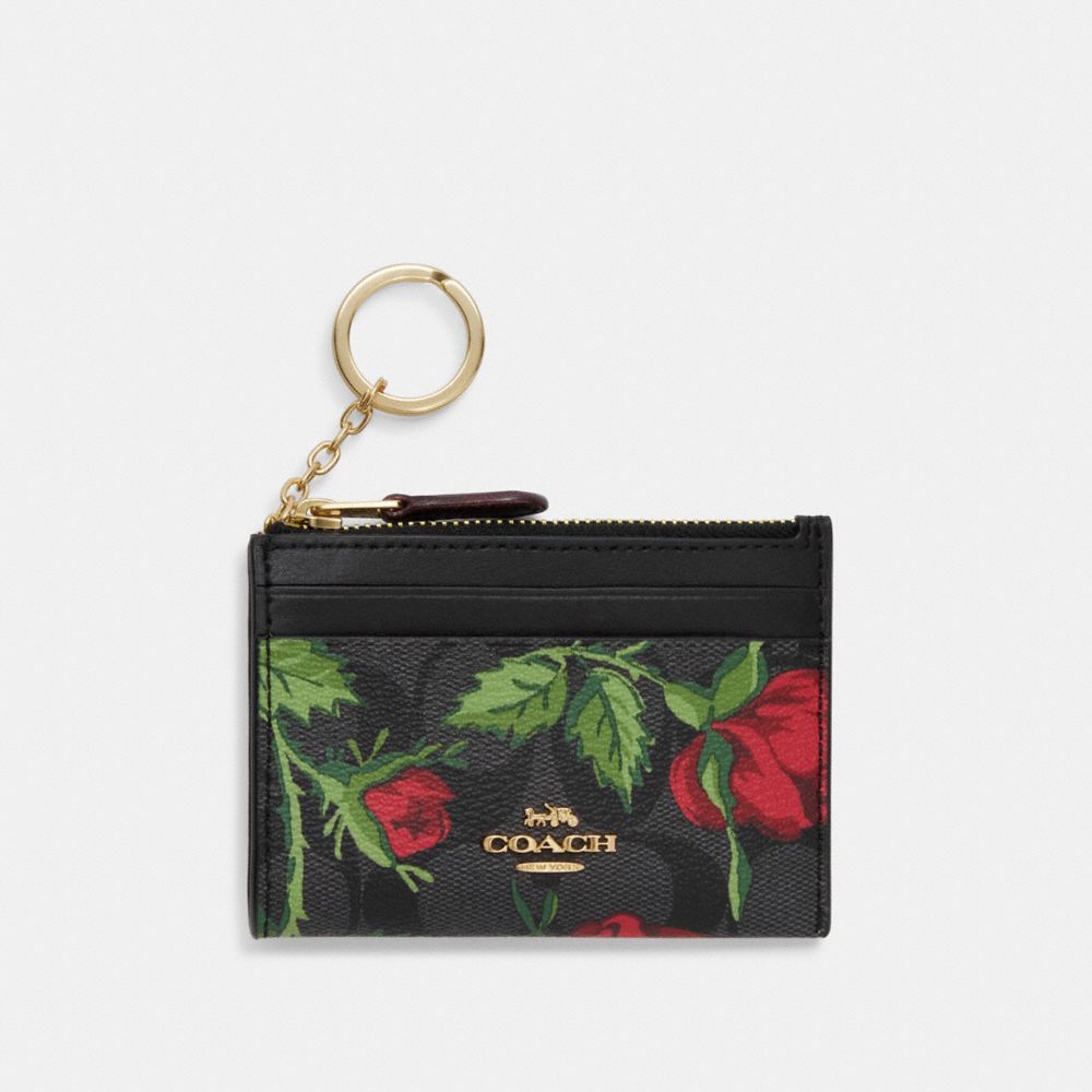 Coach Mini Skinny ID Case With Rose Bouquet Print Review