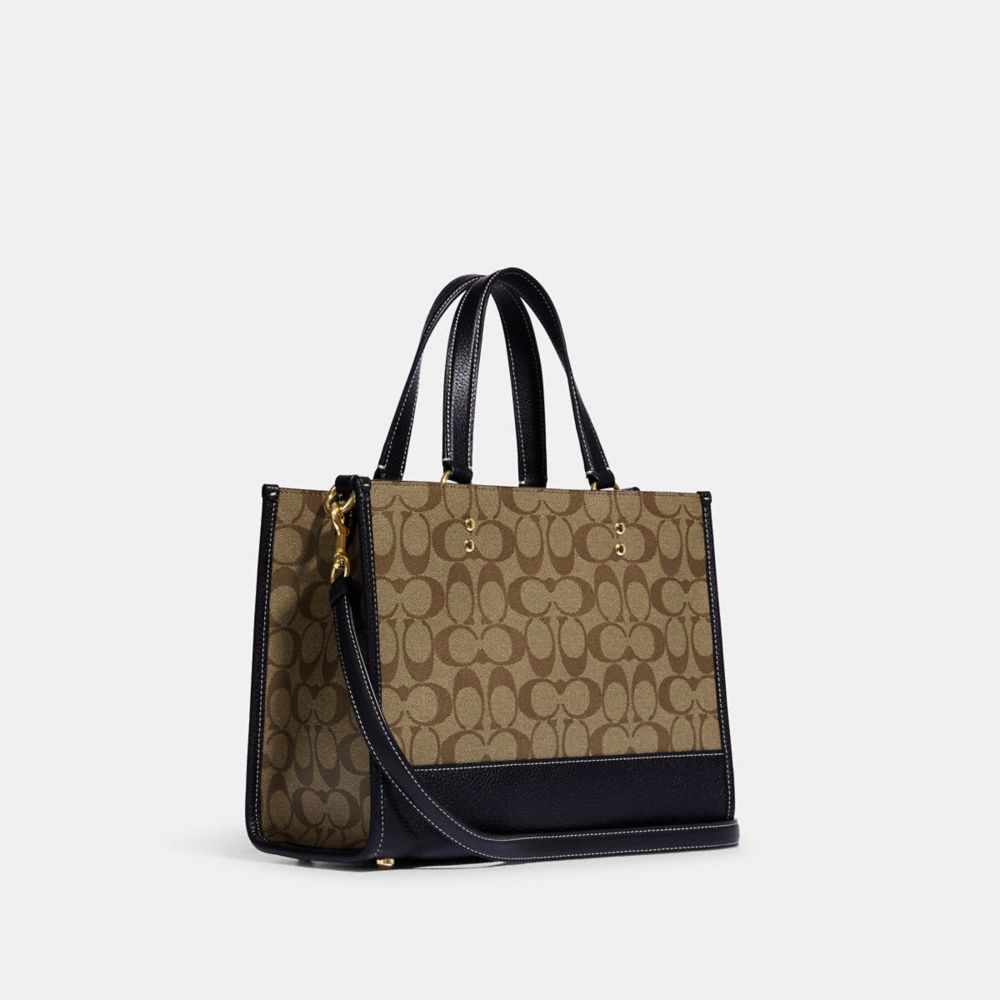 Disney X Coach Dempsey Carryall Bag In Signature Canvas With Patches