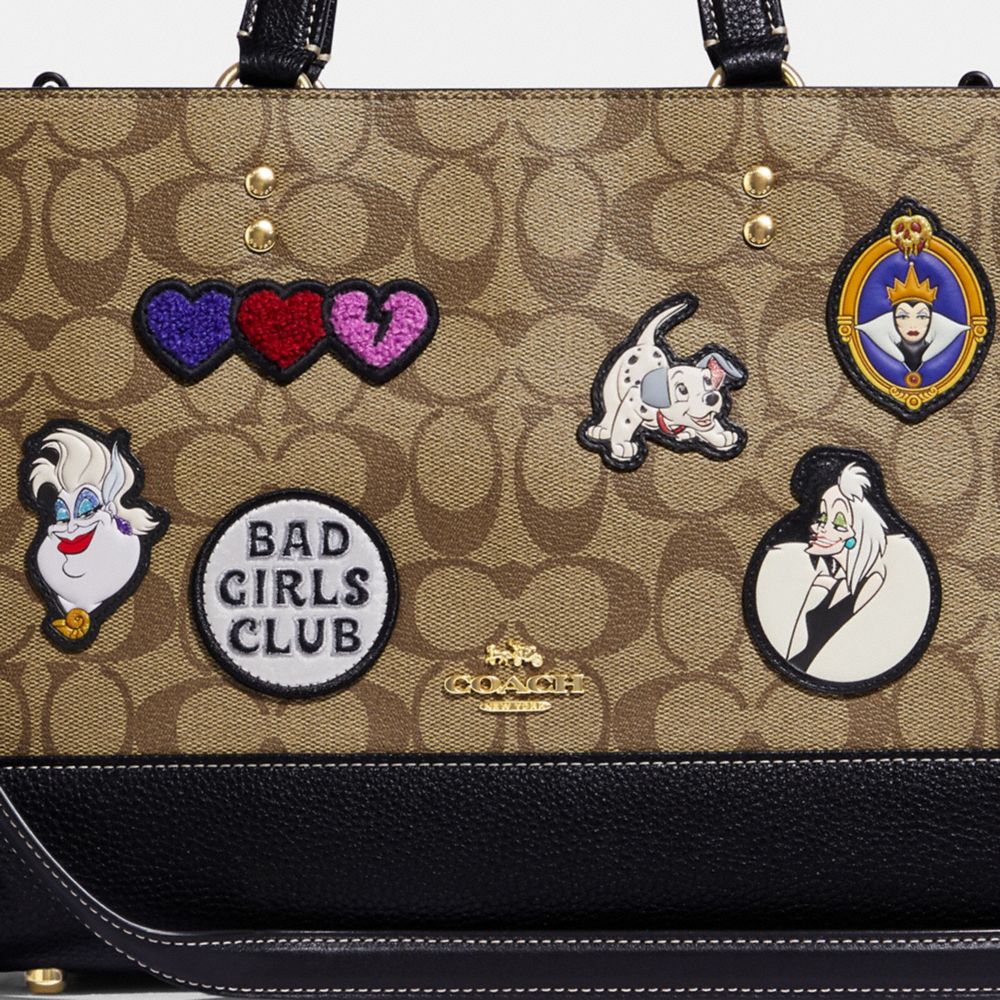 コーテCOACH DISNEY品番:CC873デンプシー キャリーオール トートバック