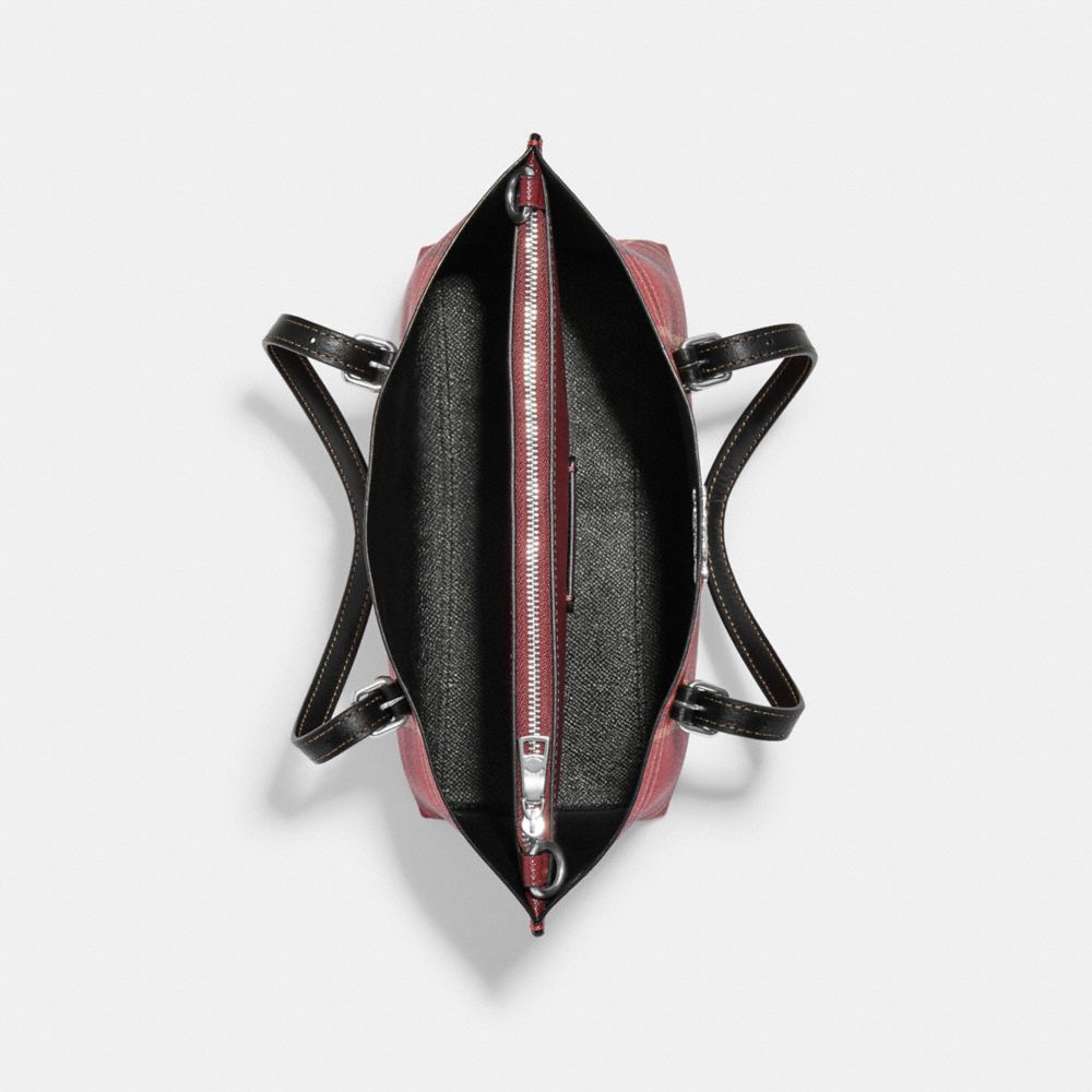 公式】コーチアウトレット | モリー トート 25・タータン プラッド