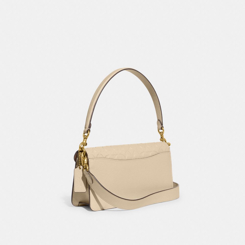 COACH®,Tabby Shoulder Bag 26 In Signature Leather,,Angle View