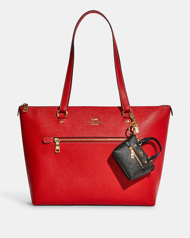 COACH®  Mini Gallery Tote Bag Charm