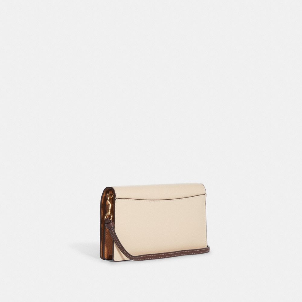 COACH OUTLET®  Boxed Anna Foldover Clutch Crossbody And Card Case Set In  Blocked Signature Canvas