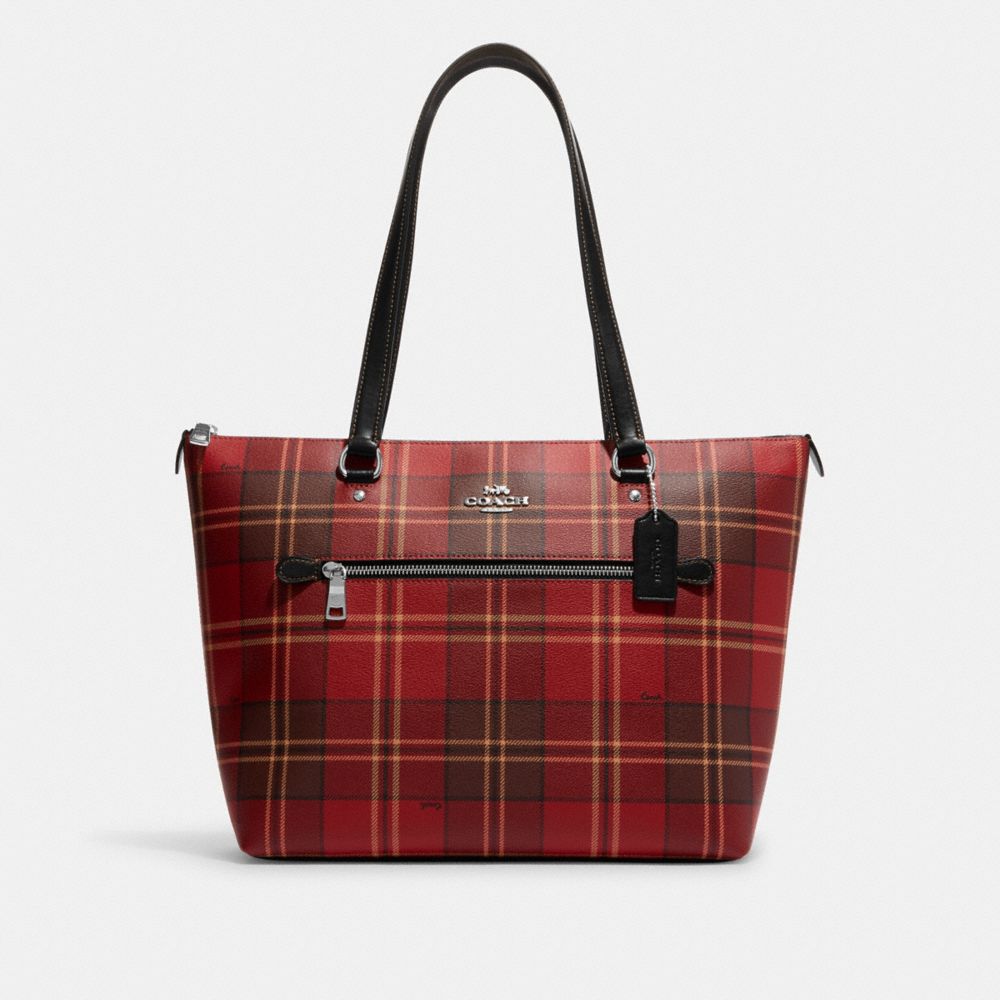 Coach plaid handbags on sale