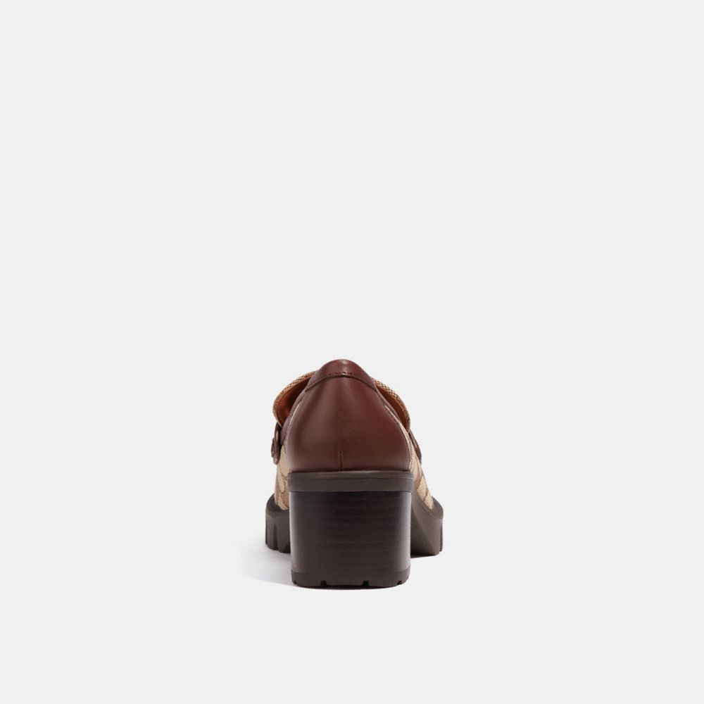COACH® Outlet | Colleen Loafer In Signature Jacquard