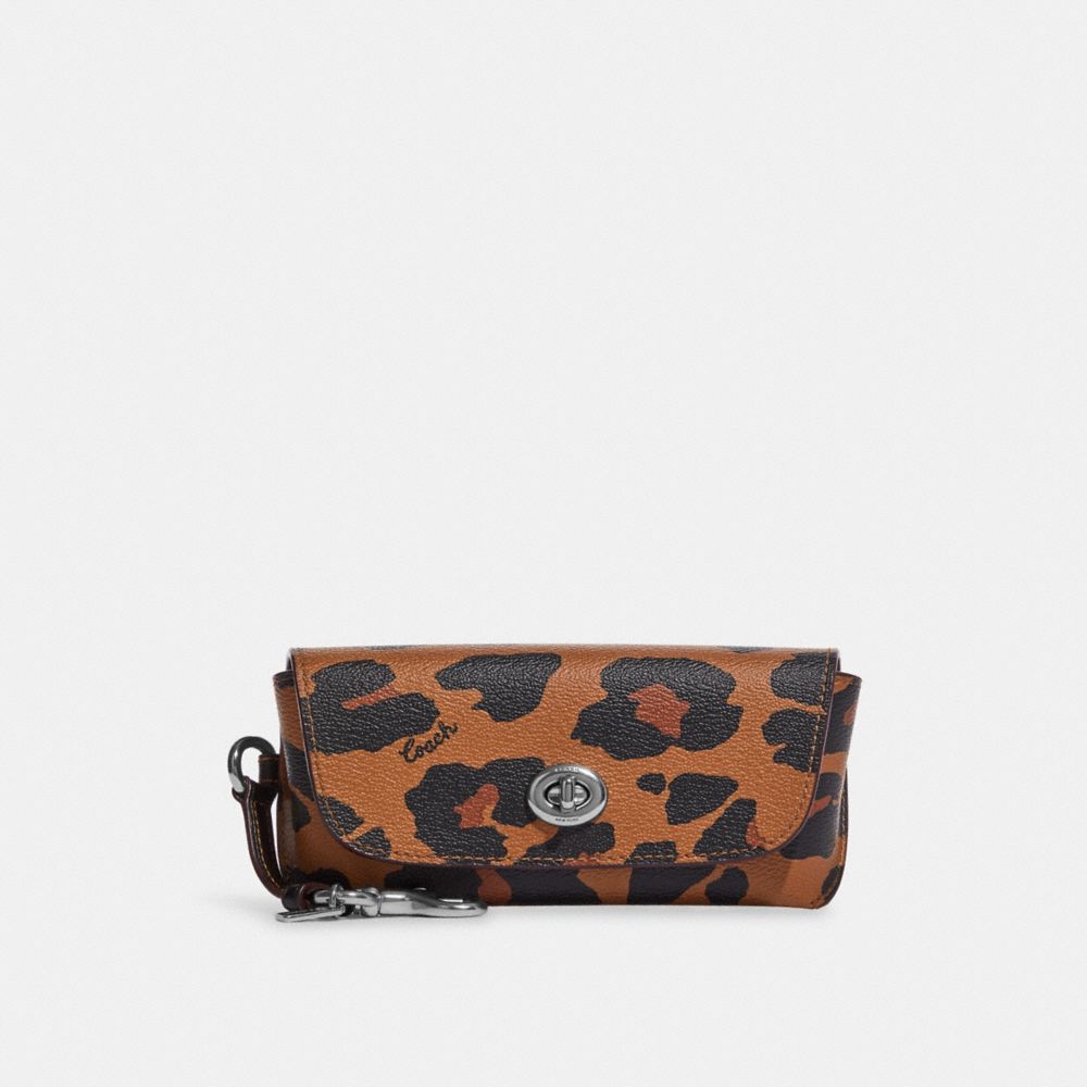 Coach outlet 2025 leopard purse